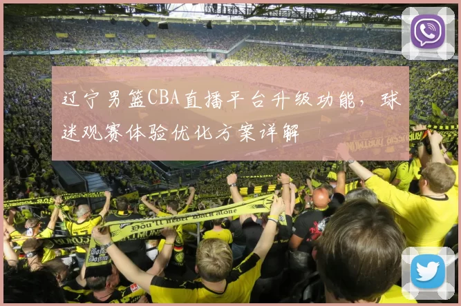 辽宁男篮CBA直播平台升级功能，球迷观赛体验优化方案详解