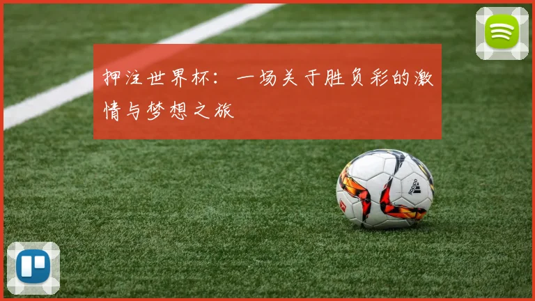 押注世界杯:一场关于胜负彩的激情与梦想之旅