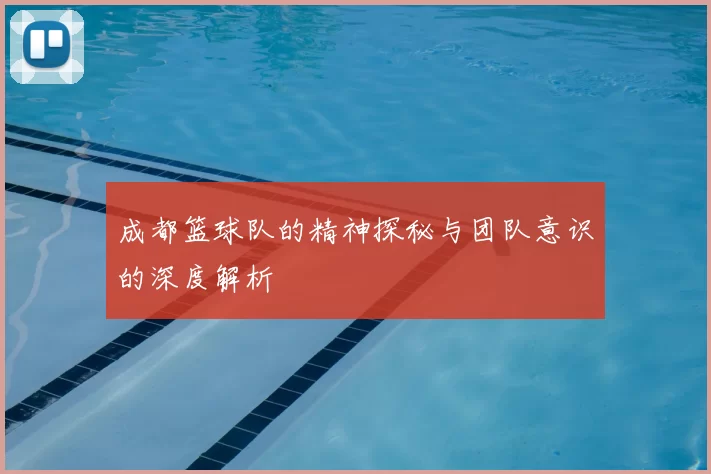 成都篮球队的精神探秘与团队意识的深度解析